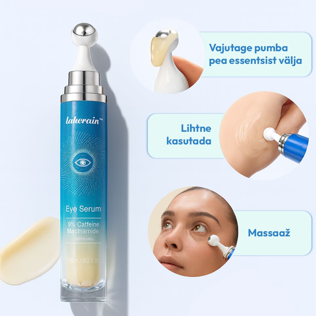 Lakerain™ Eye Serum - Cooling Depuff Roll-On with Active Complex