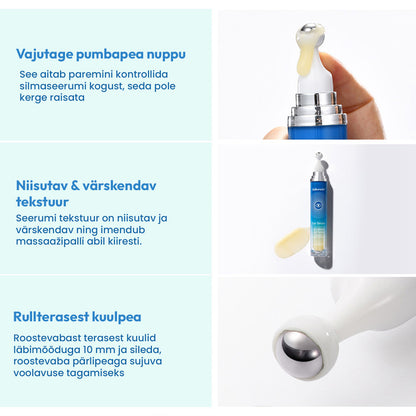 Lakerain™ Eye Serum - Cooling Depuff Roll-On with Active Complex